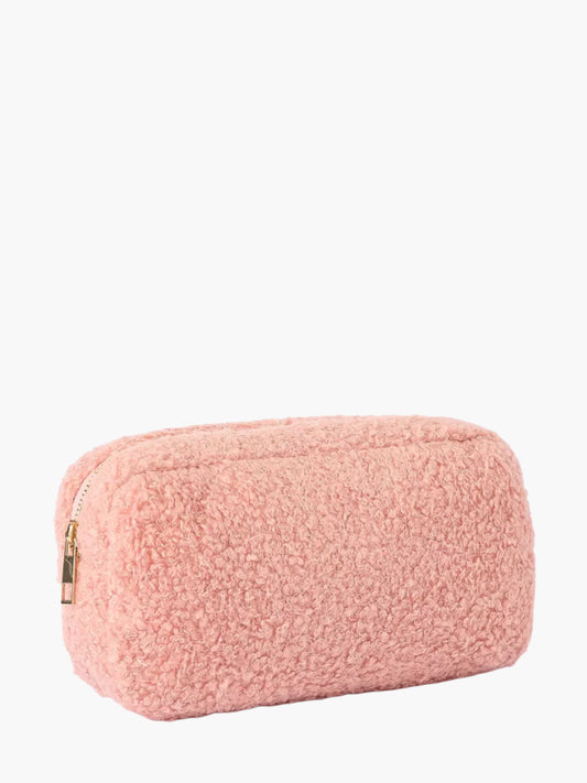 Strawberry Teddy Cosmetic Bag