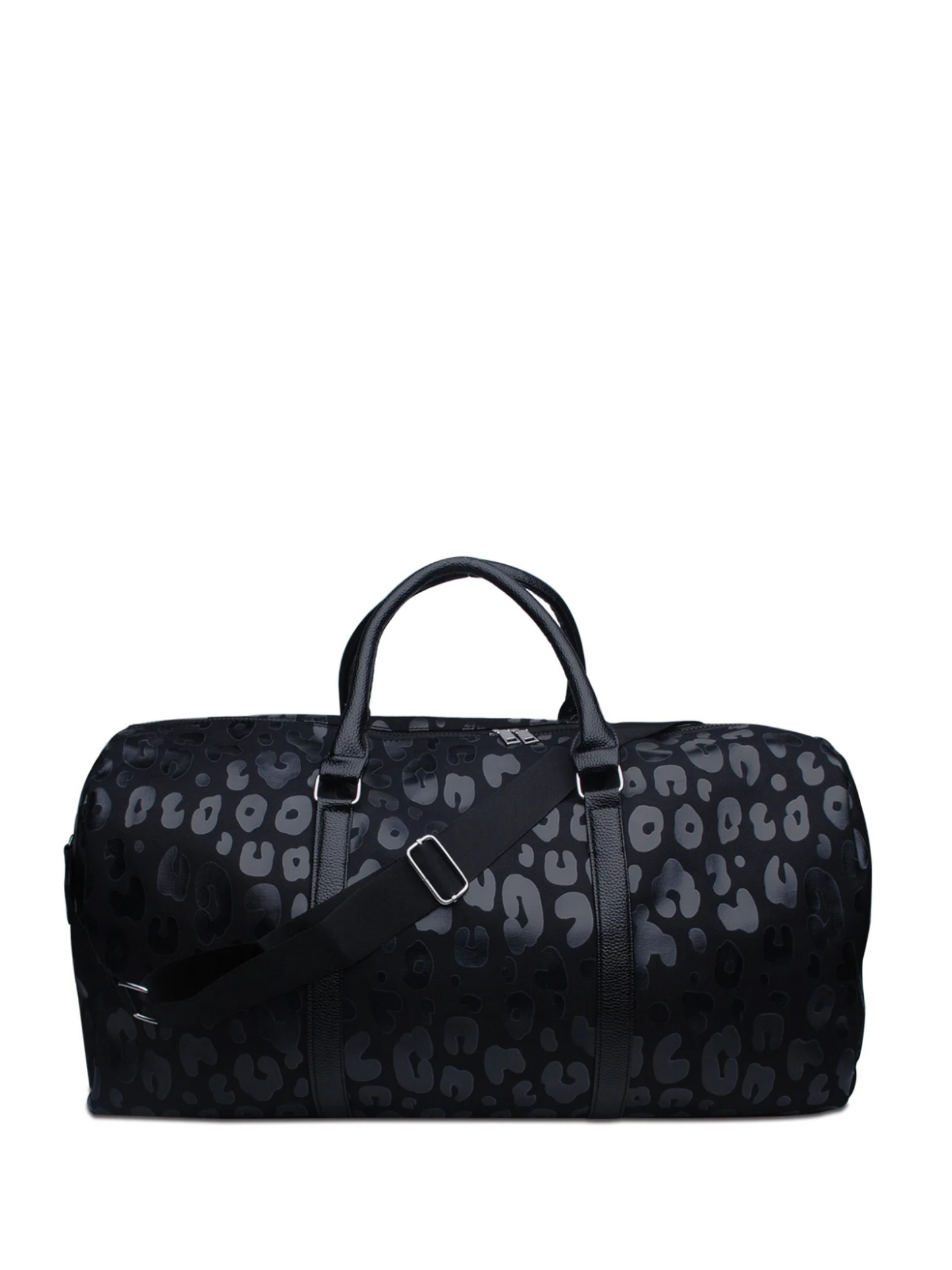 Black Leopard Weekender