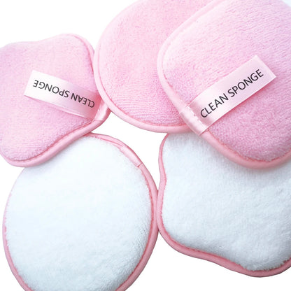 The Clean Sponges Set Reusable Makeup Pads