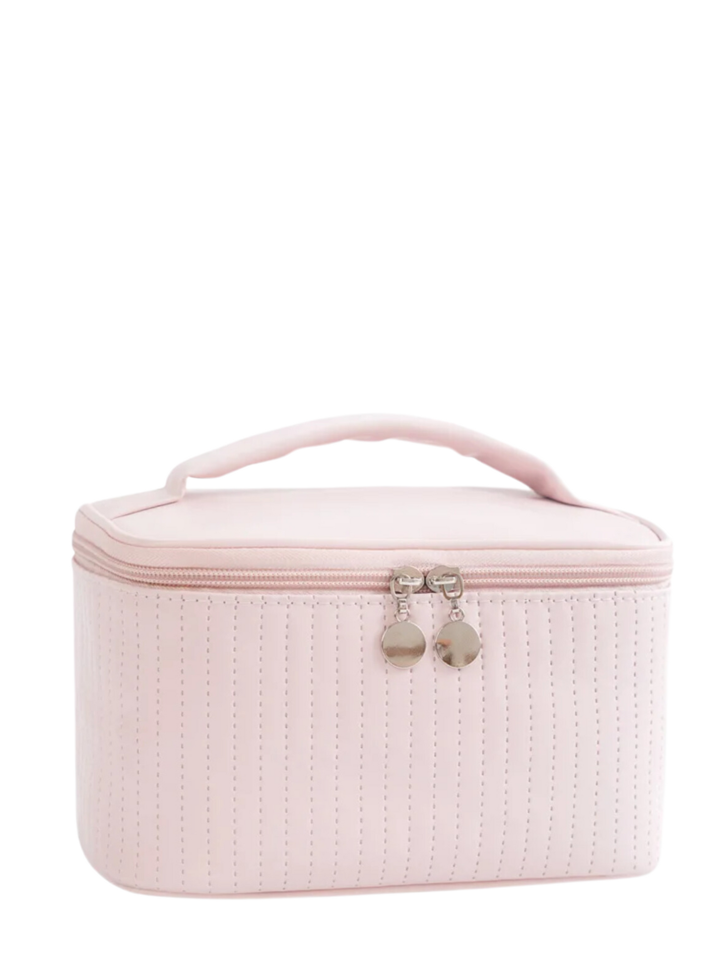 THE PASTELS Powder Pink Cosmetic Bag